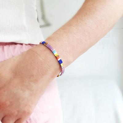 RACOHA Dazzling Sunshine Color Bead Bracelet