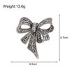 Trendy Female Crystal Bowknot Brooch Luxury Jewelry Brooches for Women Charm Pin Dress Coat Accessories Corsage