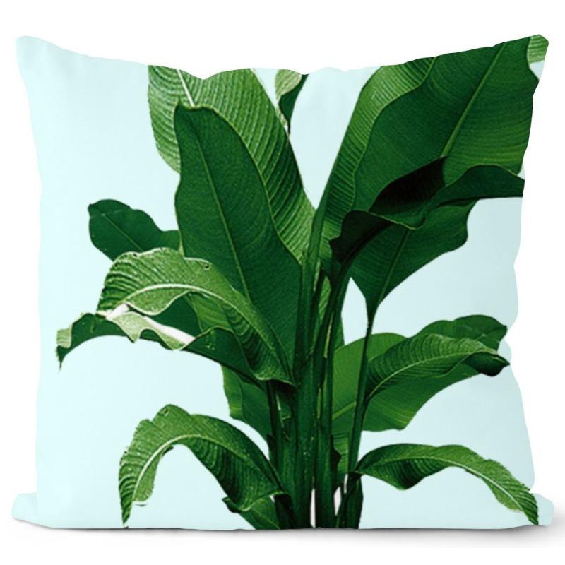 New Tropical Plant Pillowcase Home Sofa Pillowcase