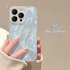 Luxury Glitter Laser Silver Flowers Phone Case For iPhone 15 Pro Max16 14 XS 13 11 1217 Advanced Shiny Hard Shell Material Cover