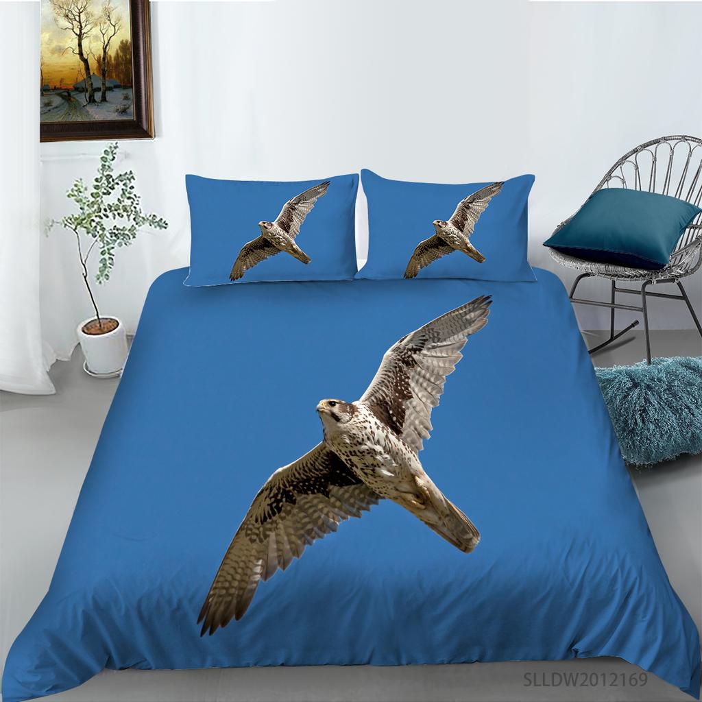 3D Animal Print Bedding Set Quilt Cover Pillow Cover Home Bedding Set AU/EU/US Full Size Single/Double Bed Home Furniture