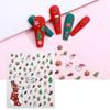 Adhesive Nail Salon Manicuring Nail Decals Christmas Nail Sticker Nail Art Sticker Nail Decoration