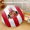 8‑Rib Automatic Umbrella, Sunderland Design Foldable Umbrella for Sun Rain Protection Travel