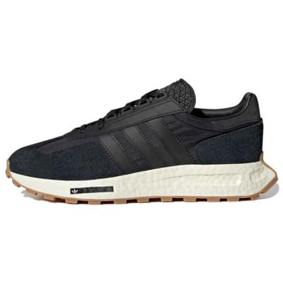 Retropy E5 Czarne Gumowe Sneakersy H03080