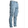 European And American Cross Border New Jeans Men'S Side Pocket Small Foot Tight Jeans