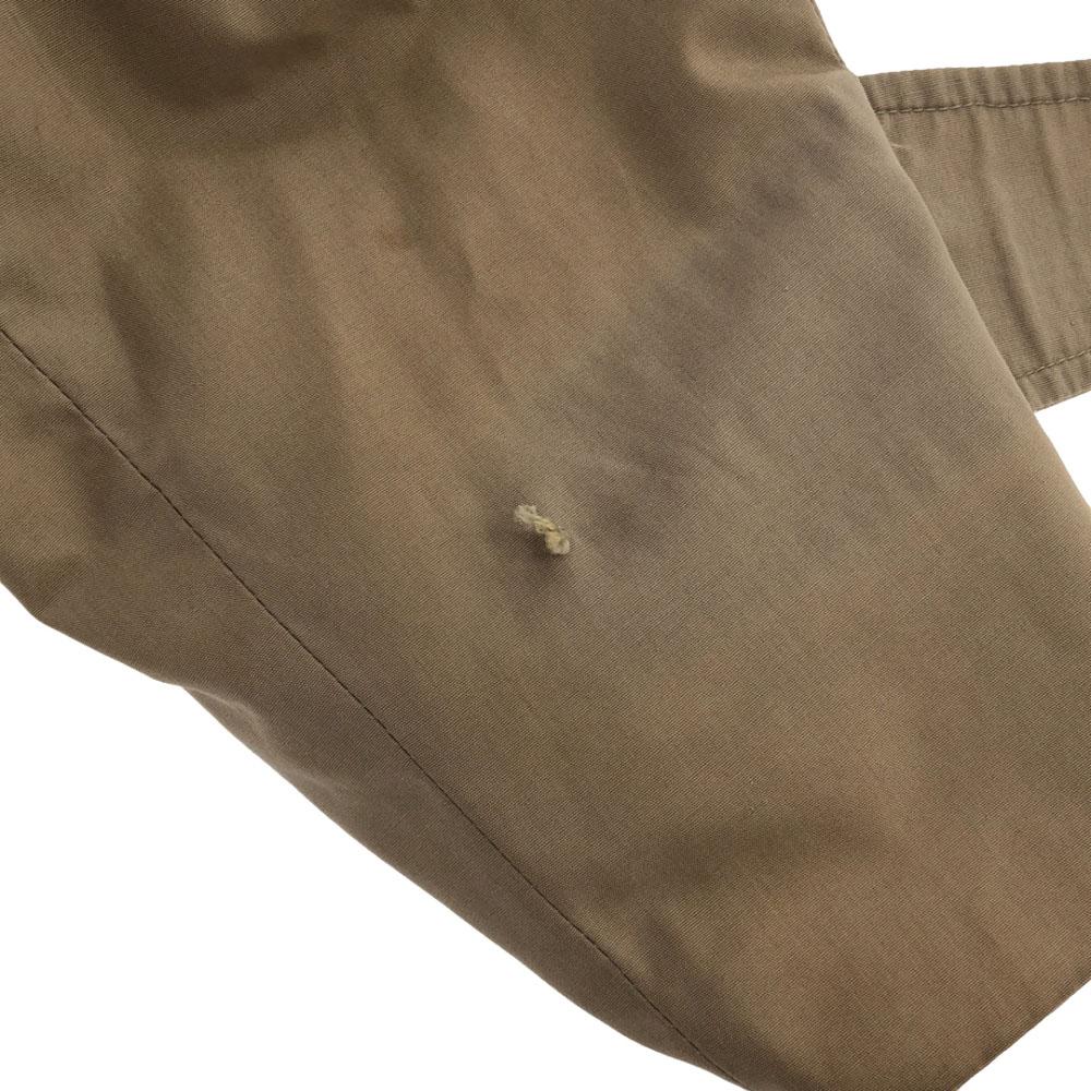 Aquascutum Made In the UK Stainless Collar Coat Beige Fly Button Men's Used