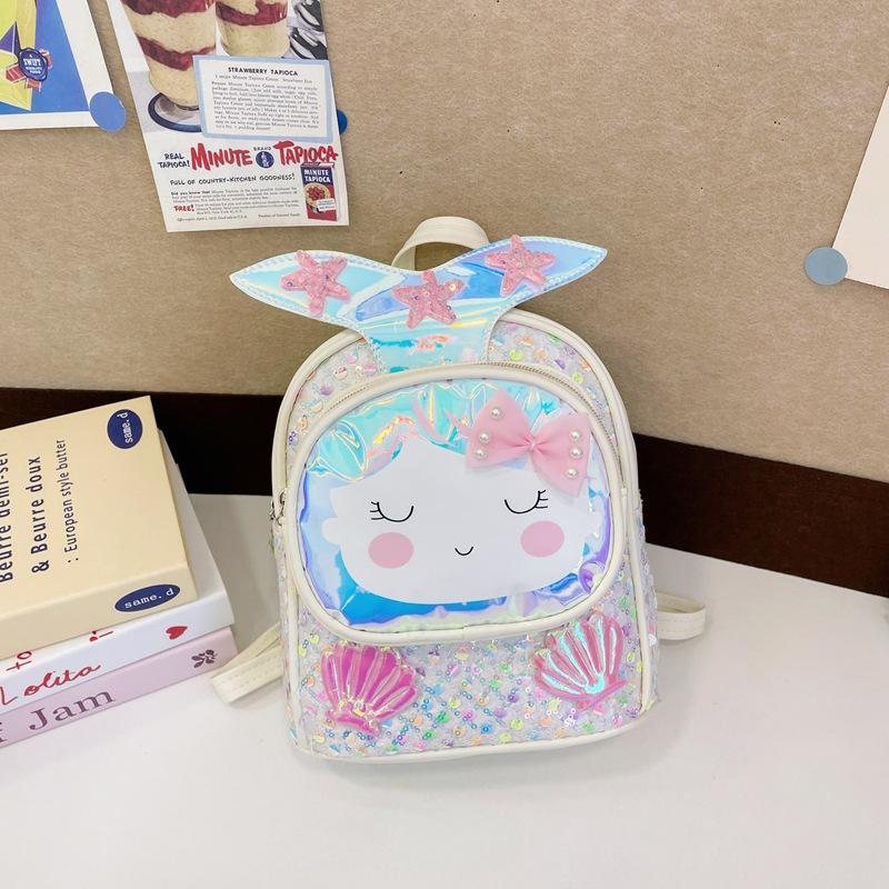School Bag Girl Small Class Love Backpack Lightweight Versatile Children's Bag Going Out Snack Bag