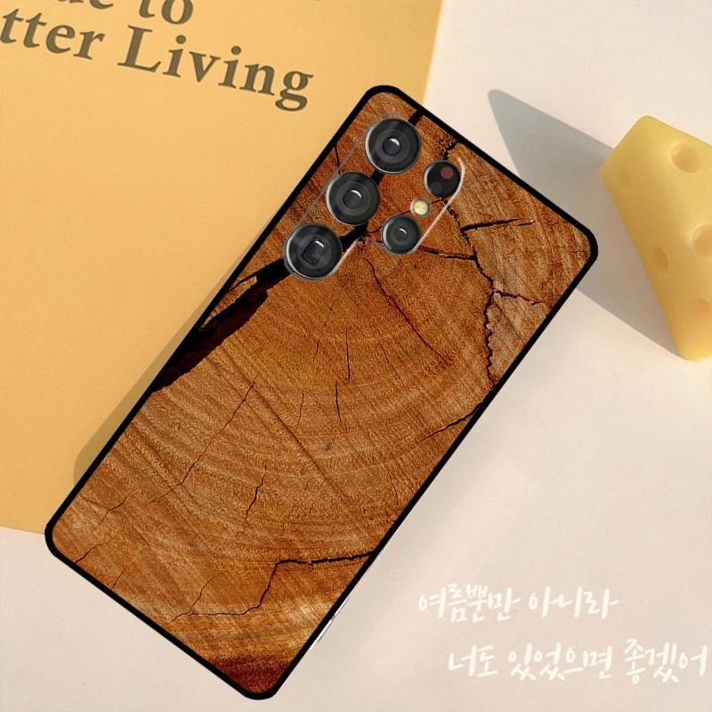 Pattern Wood Textures Phone Case For Samsung Galaxy S24 S25 Ultra S9 S10 S20 S22 S21 Plus S23 FE Back Cover Shell