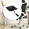 Office Chair Tilt Base Swivel Chair Base Plate Adjustable Chair Replacement Part for Salon Chair Desk Rolling Chair Gaming Chair