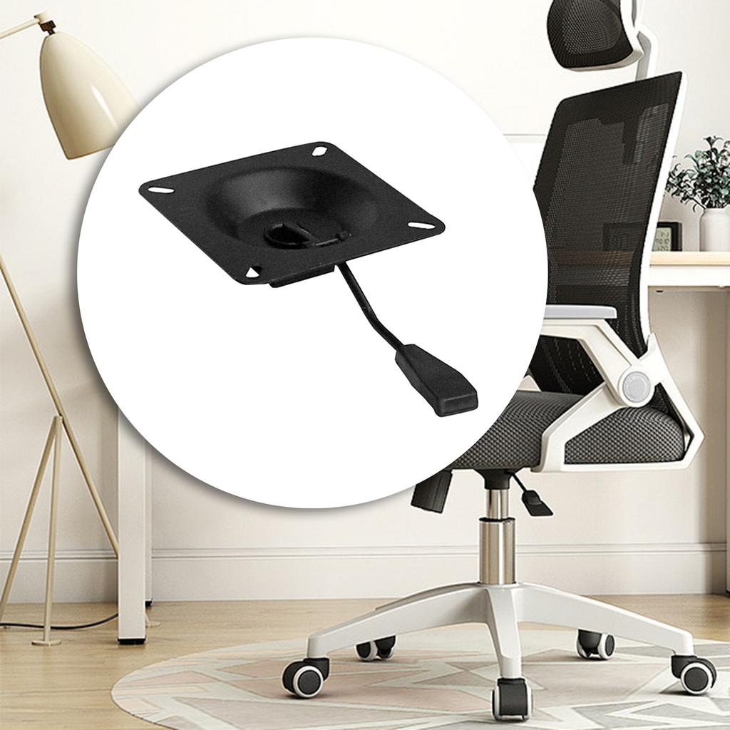 Office Chair Tilt Base Swivel Chair Base Plate Adjustable Chair Replacement Part for Salon Chair Desk Rolling Chair Gaming Chair