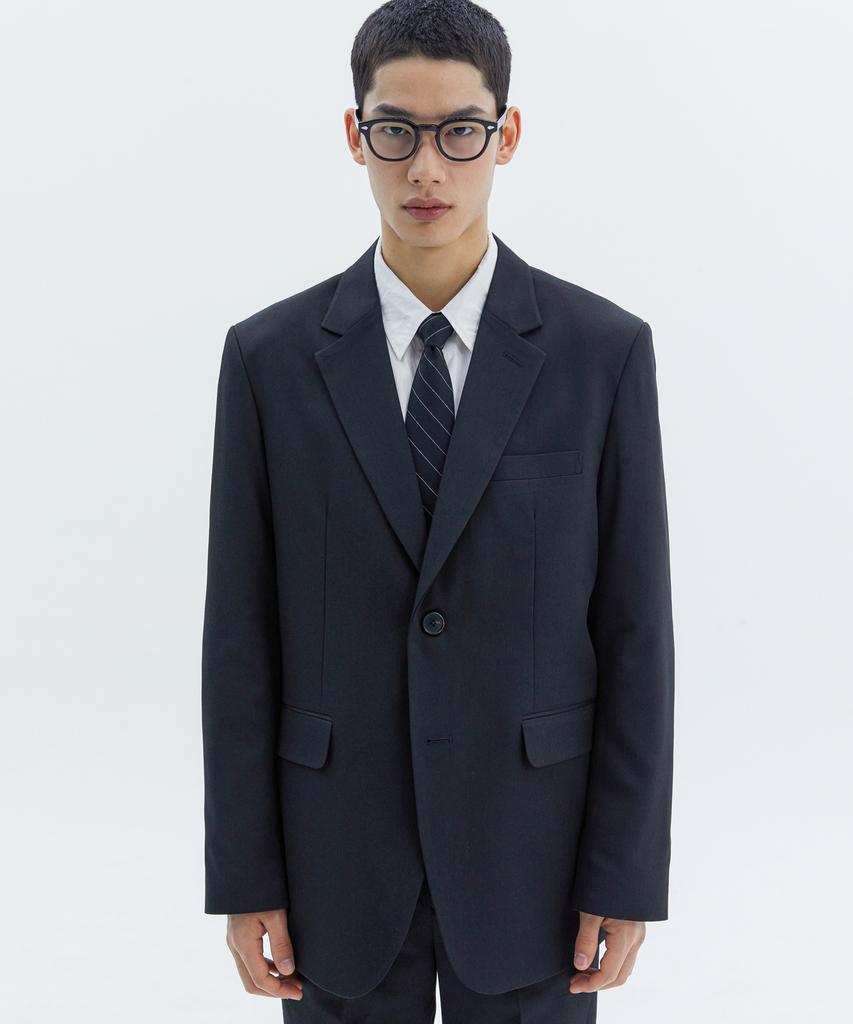 Trip Le Sens Custom Semi-Over Blazer_Grey