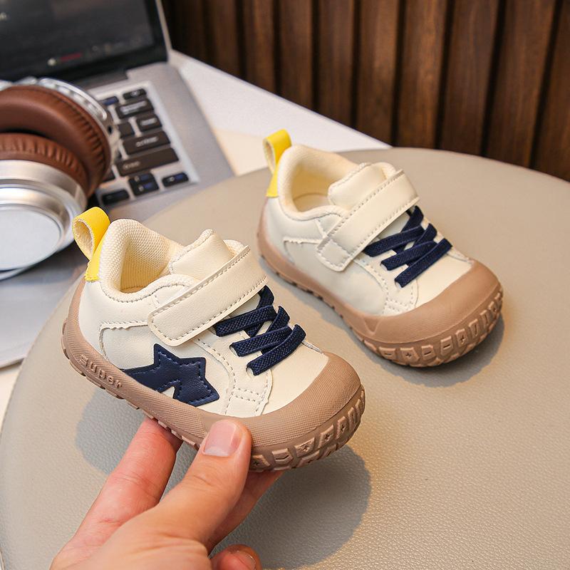 

Baby Toddler Star Decor Anti Slip Casual Sneakers 16 чёрный