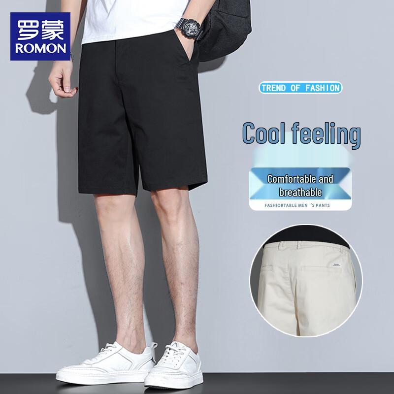 Romon Men s Lightweight Quick-Dry Casual Shorts 28