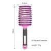 Nylon Boar Bristle Brush Teeth Top Selling Vent Hair Brush Rubber Handle Detangling Hair Comb Oval Scalp Massage Brush for Women
