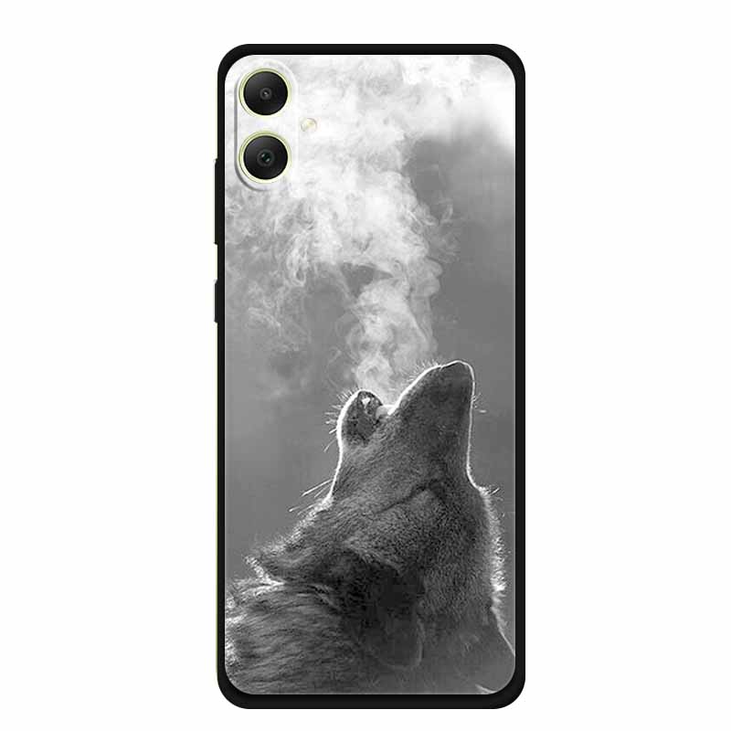 For Samsung Galaxy A05 F05 M05 Case A 05 Coque Black Silicone TPU Soft Back Cover Case For Samsung Galaxy A06 M06 F06 Phone Case