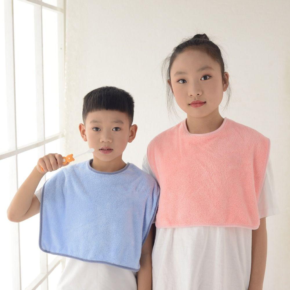 Soft Infant Bibs Absorbent Kids Feeding Eating Apron Comfortable Newborn Burp Cloths Feeding Time