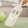 Handheld Cabbage Grater - Stainless Steel Blade Slicer for Quick & Easy Vegetable Shredding