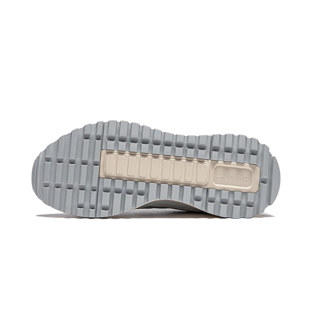 New LiNing ChengFeng Anti-Slip And Wear-Resistant Cushioning Height Increasing Low-Top Casual Shoes Women's Gray AGCU118-2
