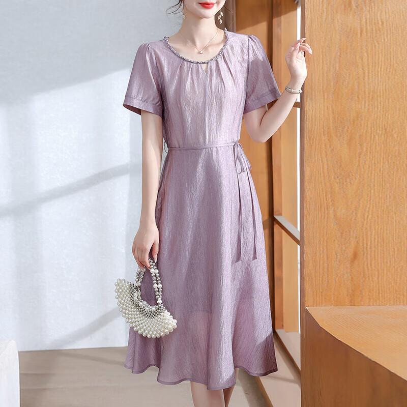 XUEXI Women s Slimming Summer A-Line Maxi Dress 3XL