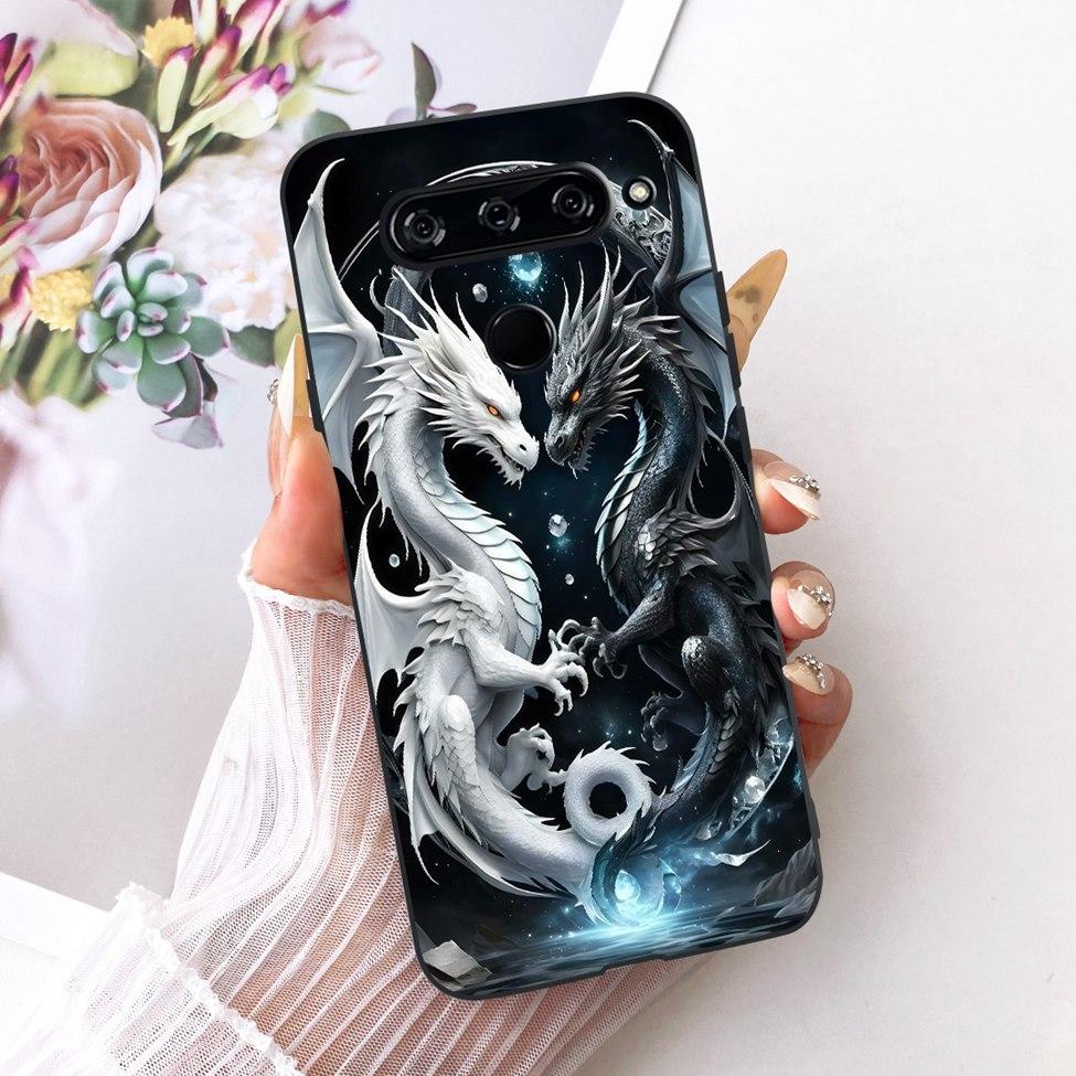 Phone Case For LG V40 ThinQ Cover Aesthetic Cute Fashion Funny Painted Casing For LG V40 ThinQ V405 LM-V405 LM-V409N