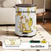 He Mu Cheng Double Layer Cartoon Stainless Steel Trash Can with Foot Pedal - Living Room & Kitchen