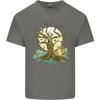 An Owl and Fox Tree Nature Ecology Unisexs Light Cotton TShirt