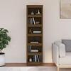 Day and Night - Day and Night Solid Honey Brown Pine Wood Shelf 50x35x183 Cm