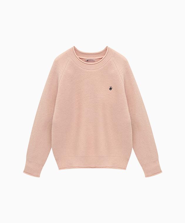 Beverly Hills Polo Club Women'S Round Rolled Raglan Knit 8 Colors Tk380