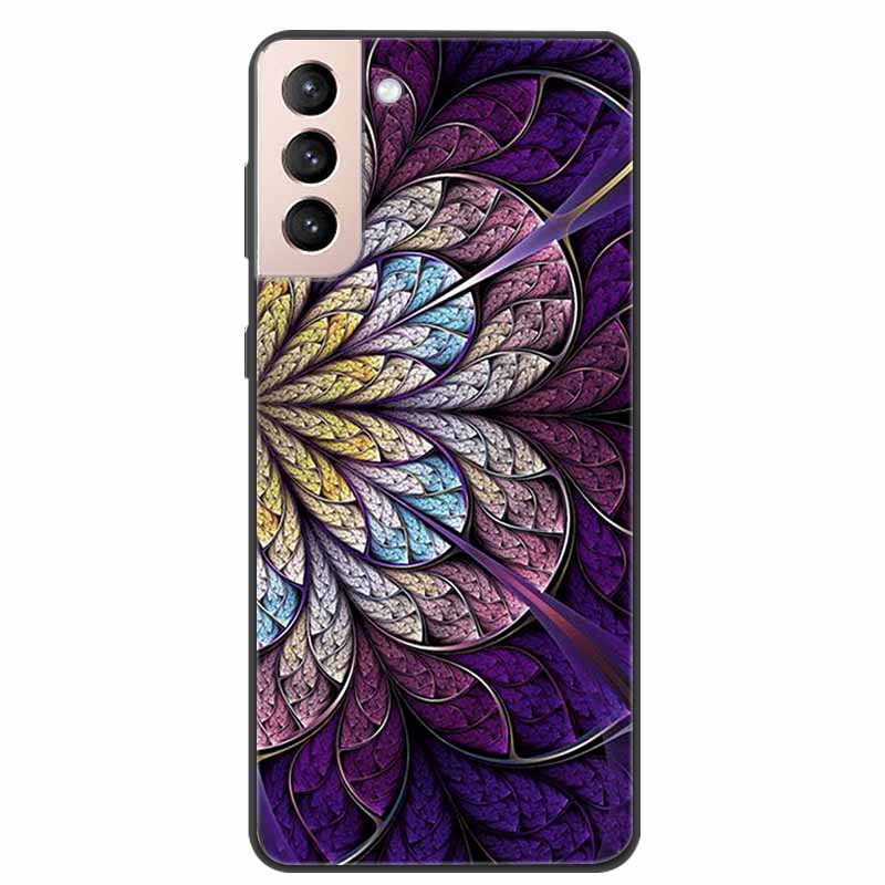 Per Samsung Galaxy S21 FE 5G Custodia Cartoon Dipinta Morbida TPU Custodie per Telefono per Galaxy S21FE S 21 FE Cover Posteriore in Silicone Coque Carina