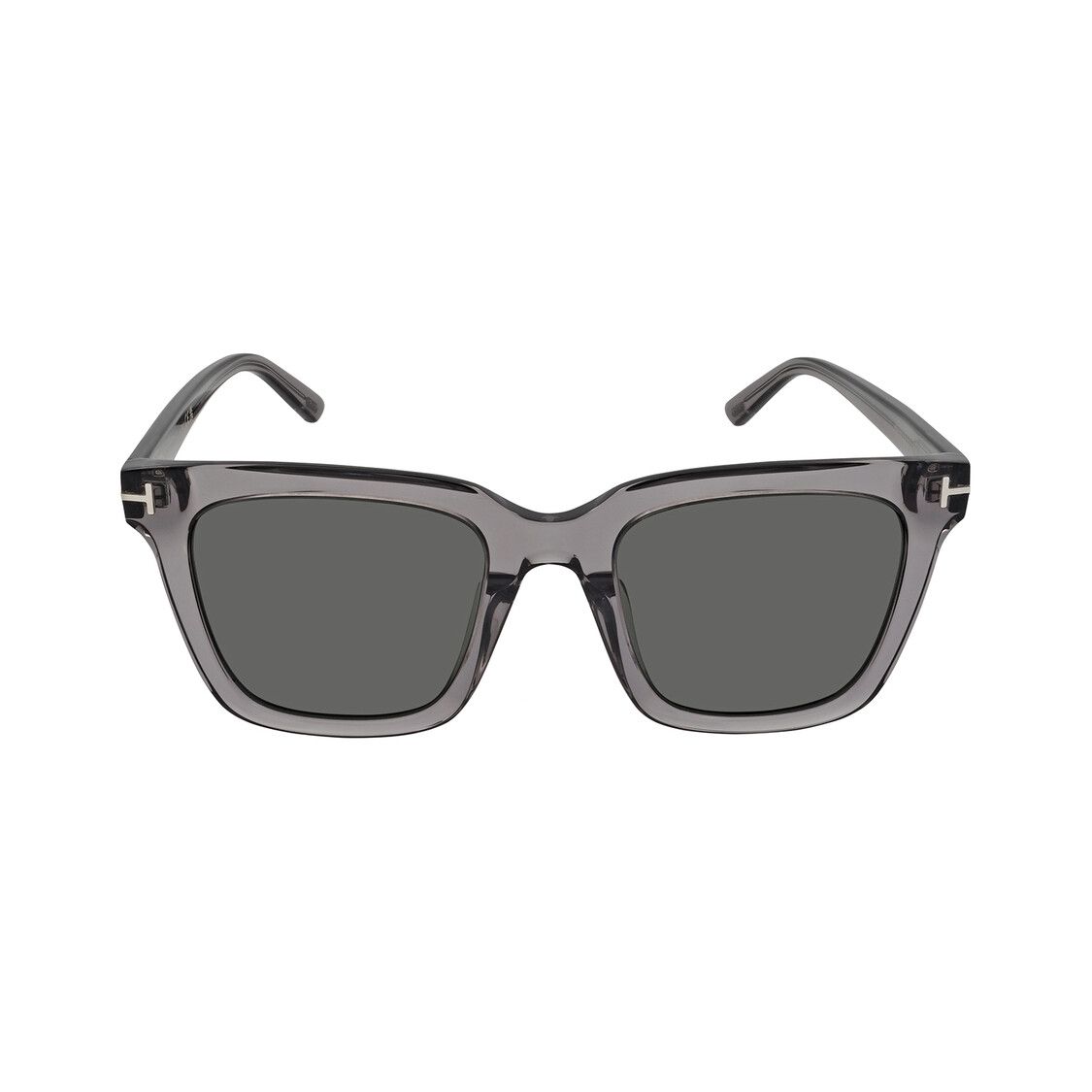 

TF Mirror Leg Logo Acetate Square Sunglasses Men sunglasses Gray FT0969K20A55 55,Gray