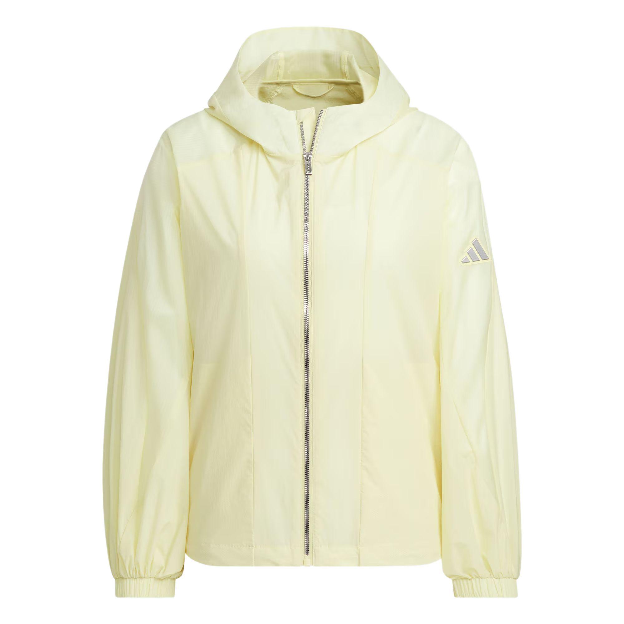 adidas MODERN TECH Woven Hooded Jacket Powder Yellow JZ1656 L