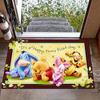 1pc Winnie the Pooh Pattern Carpet Area Rug Non Slip Carpet Hand Washable Floor Mat Suitable For Living Room Bedroom Home Decor Room Decor