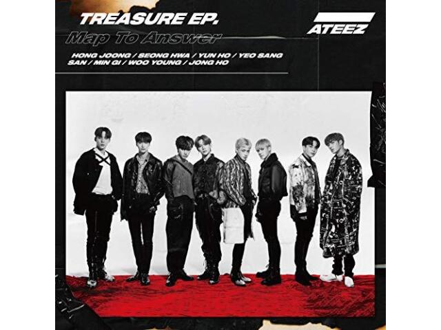 

ATEEZ СОКРОВИЩЕ EP. Map To Answer Type A CD DVD COZP-1627/8 K-Pop NEW из Японии