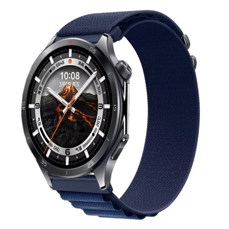 20mm 22mm Alpine Loop Nylon Strap forWatch 4 Pro/X2/X3 Sport Bracelet for OnePlus Watch 3 46mm/2/2R Replaceable Watchband