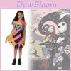 The Nightmare Before Christmas Sally Girl Costume Dress For Halloween Party And Cosplay