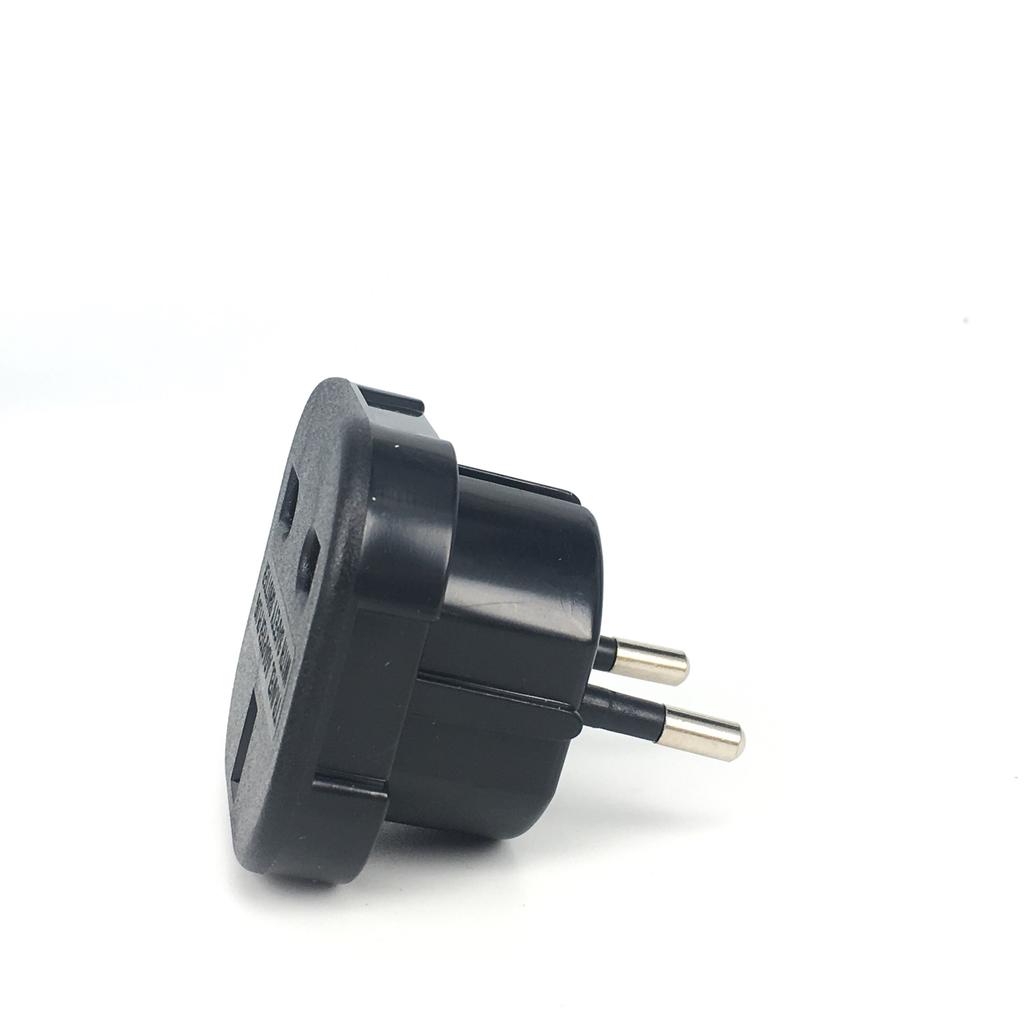 1 stücke EU Stecker Adapter Power Converter UK Zu EU Elektrische Adapter 2 Pin Euro Reise Adapter Power Ladegerät Elektrische Steckdose outlet