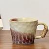 380ML Retro Ceramic Cup Rustic Milk Cup Tableware Coffee Mug  Hotel