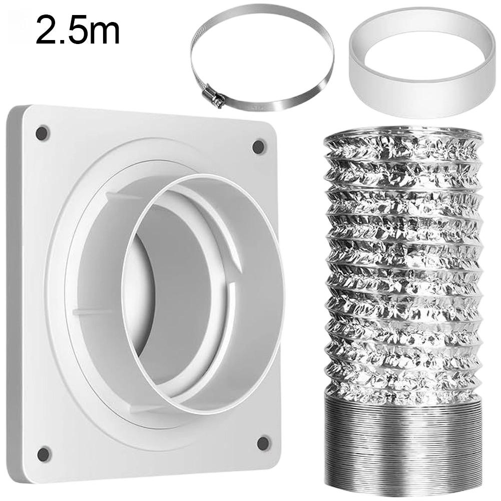 Exhaust Adapter Dryer Vent Connector Home Dryer Installation All Necessary Hardware Included Double-layer Aluminum Foil Hose