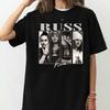 Koszulki unisex z grafikami muzyki rosyjskiej, koszulki rapowe unisex