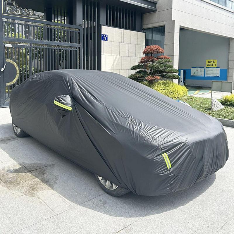 Car Cover Waterproof All Weather Snow Cover All Weather Waterproof Car Cover Windproof Protection Cover Breathable Dustproof Car