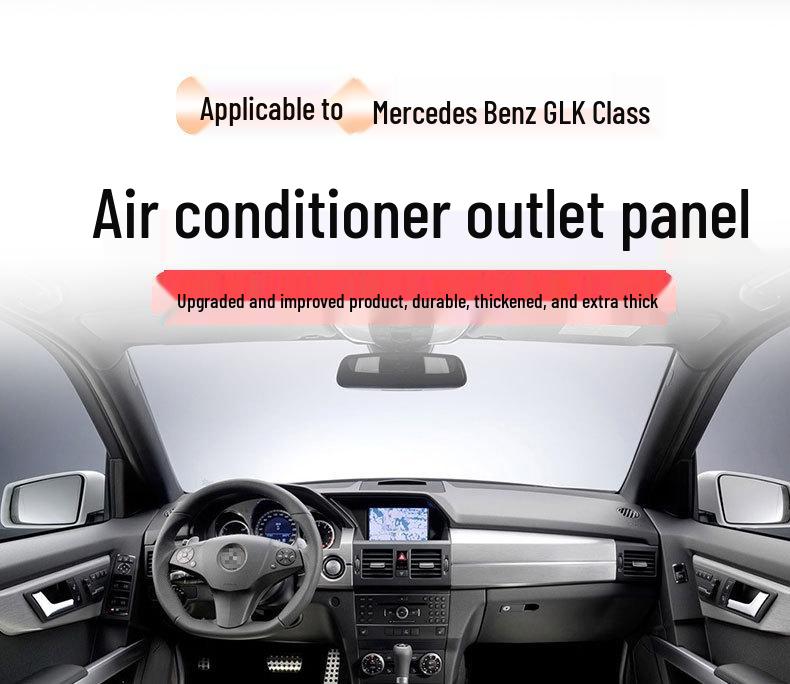 Mercedes-Benz GLK-Class Rear AC Vent Panel - GLK220/300 Grille Assembly