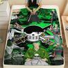 1PC Roronoa Zoro Patterned Flannel Blanket Suitable For All Seasons For Home Decor Warmth And Comfort Gifts Holiday Present