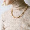 [Matthewmark][Link Chain Necklace (Gold Color)] Women's Necklace, Affordable, Birthday Present, Gift, Popular littlechain04G