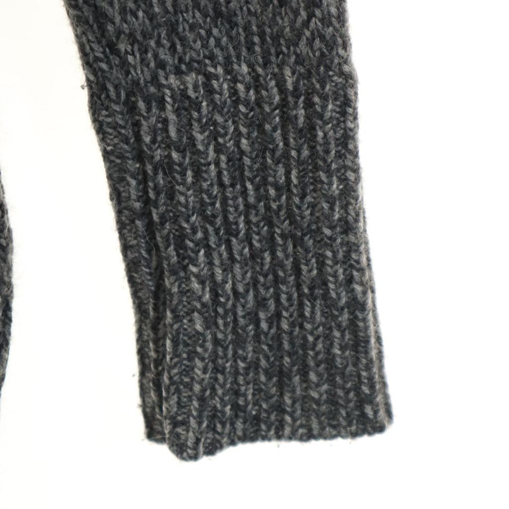 Alexander Wang Long sleeve V neck sweater XS Charcoal gray knit Women Used