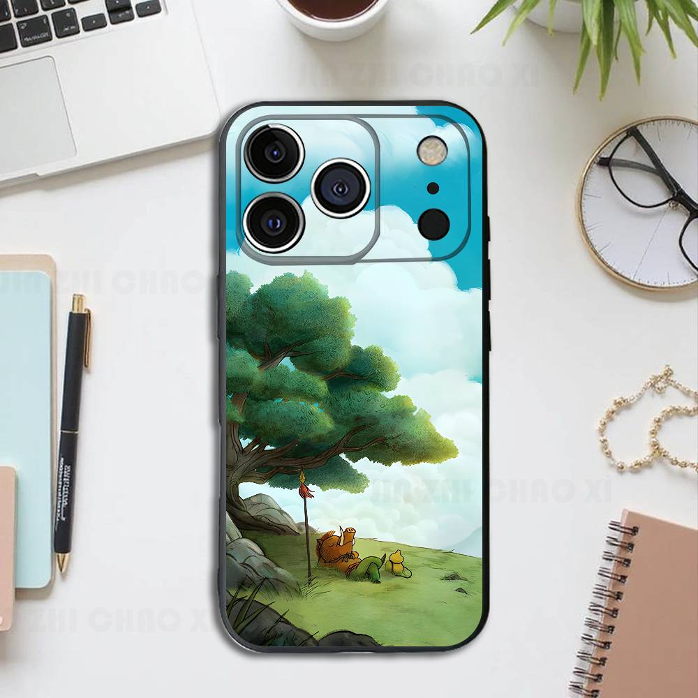 

Yao Chinese Folktales Black Phone Case For IPhone 17 16 15 14 13 12 13 12 11 Pro Max Plus XS XR Silicone Soft Back Cover iPhone15promax