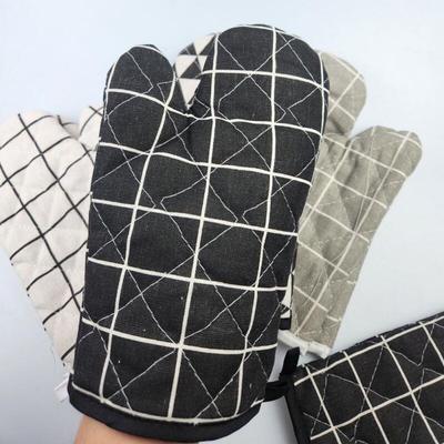 Fabric Modern Oven Gloves 2P Kitchen Gloves Pot Mitts