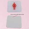 Male and Female Toilet Signage Sign Restroom Label WC Door Signs Men Women Bathroom Indicator for Mall Shops Cafe Home House