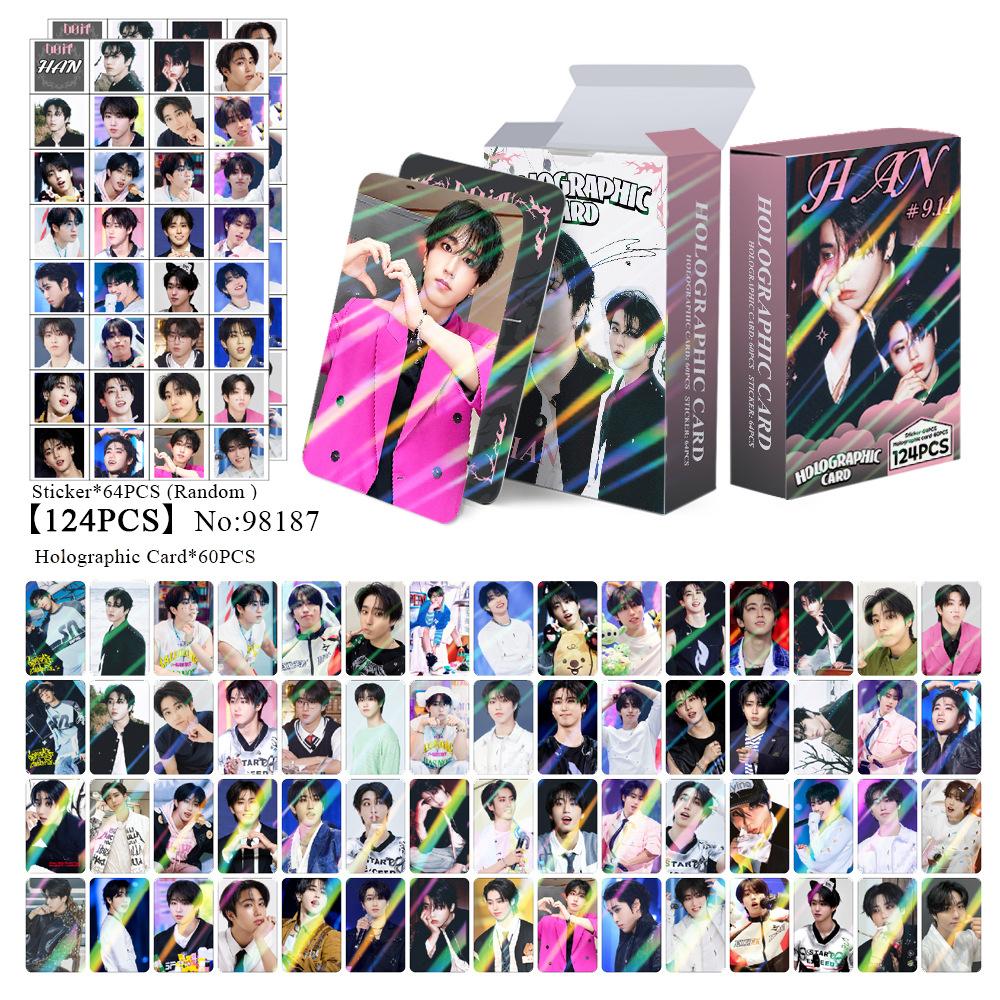 124Pcs  Card Stray Kids Card Boy Group Album "DO IT"Pocards Lomo Hyunjin Felix LeeKnow Han BangChan  Album Fans Gifts
