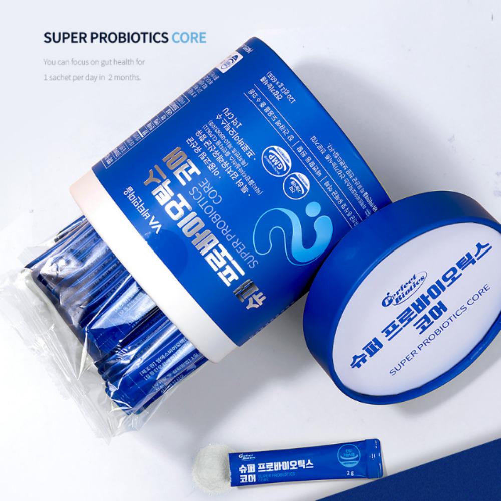 Vitamin Village Perfect Super Biotics Core Probiotics 60 pałeczek