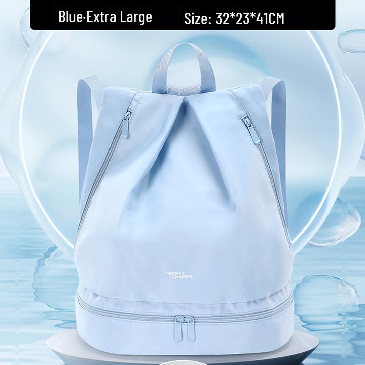 Wasserdichte Fitnesstasche mit Nass-/Trockentrennung, Unisex-Schwimm- und Strandrucksack, tragbare kleine Tasche für Sportgeräte.